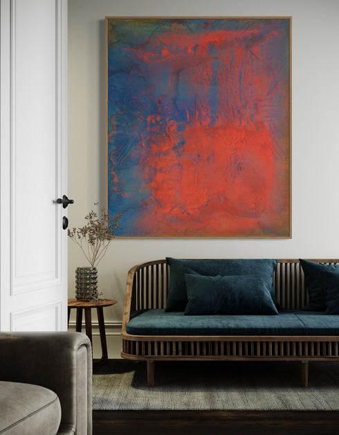 Opus | Framed Giclee Print on Canvas